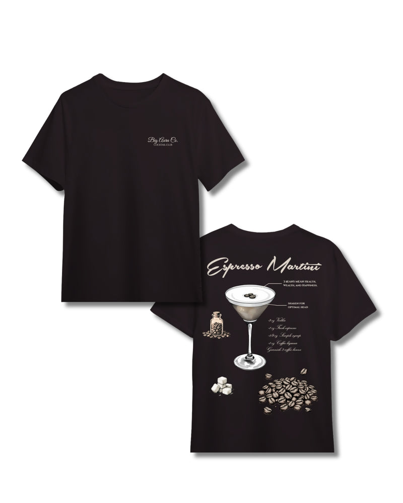 Oversized Boxy T-Shirt - Espresso Martini
