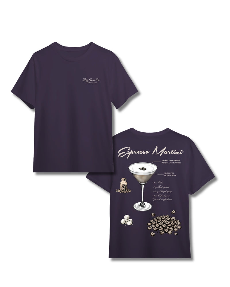 Oversized Boxy T-Shirt - Espresso Martini