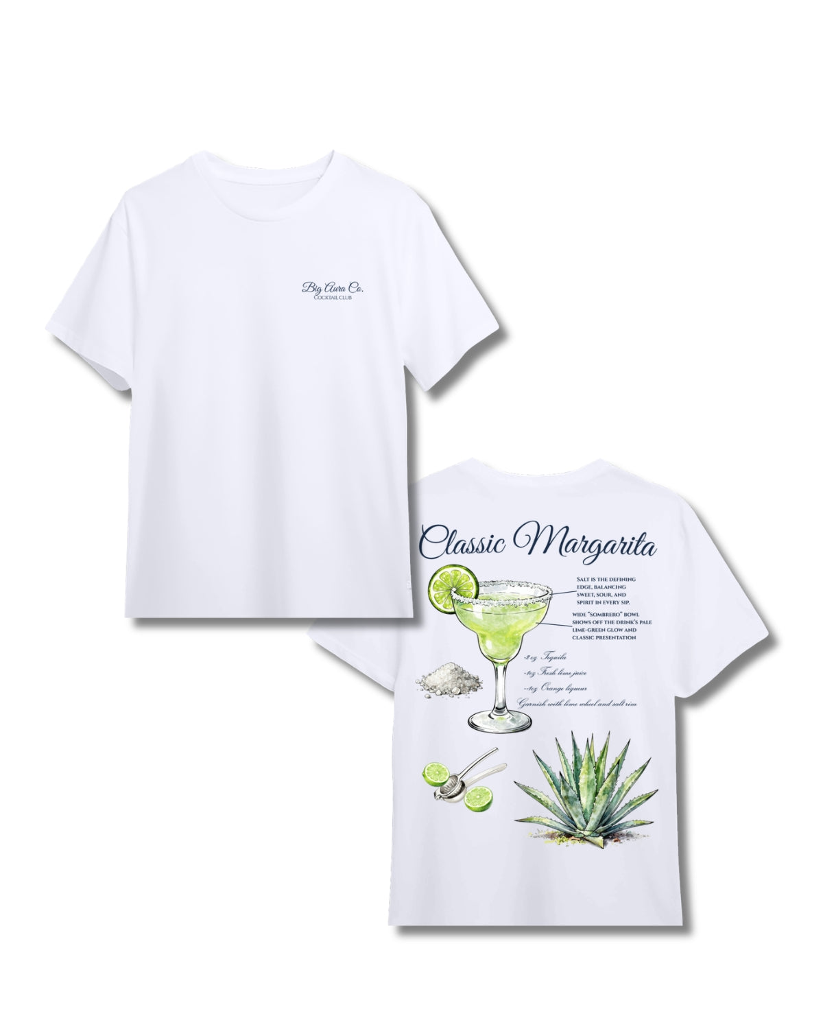 Oversized Boxy T-Shirt - Classic Margarita