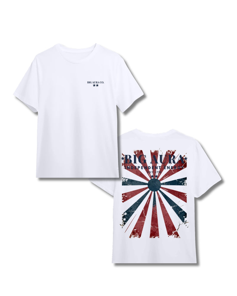 Oversized Boxy T-Shirt - Big Aura Independence