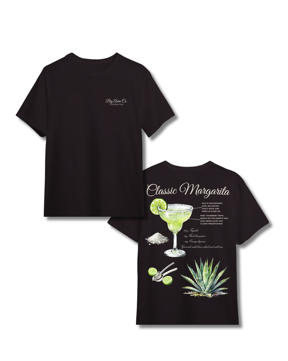 Oversized Boxy T-Shirt - Classic Margarita